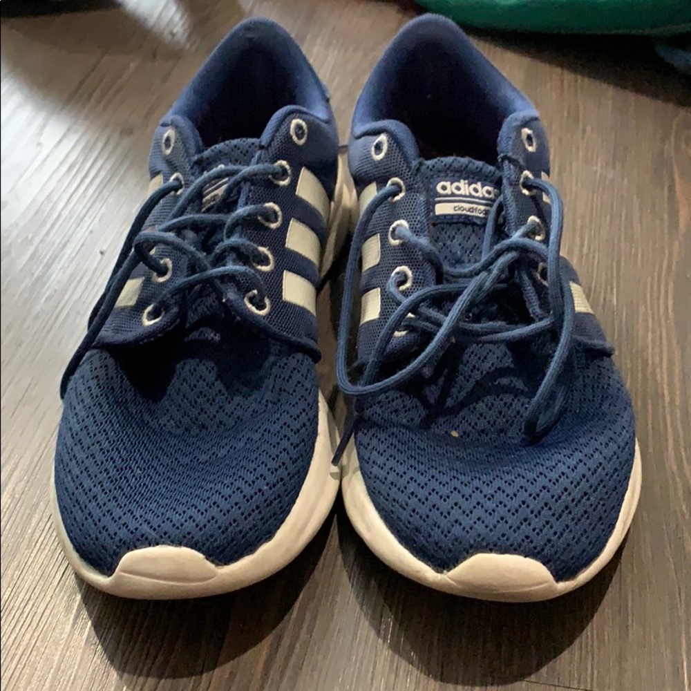 Blue adidas